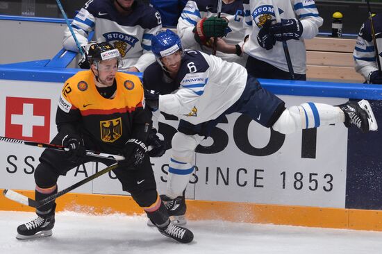 2016 IIHF World Ice Hockey Championship. Finland vs. Germany