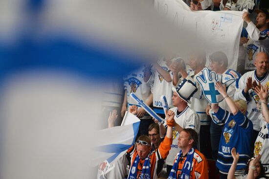 2016 IIHF World Ice Hockey Championship. Finland vs. Germany