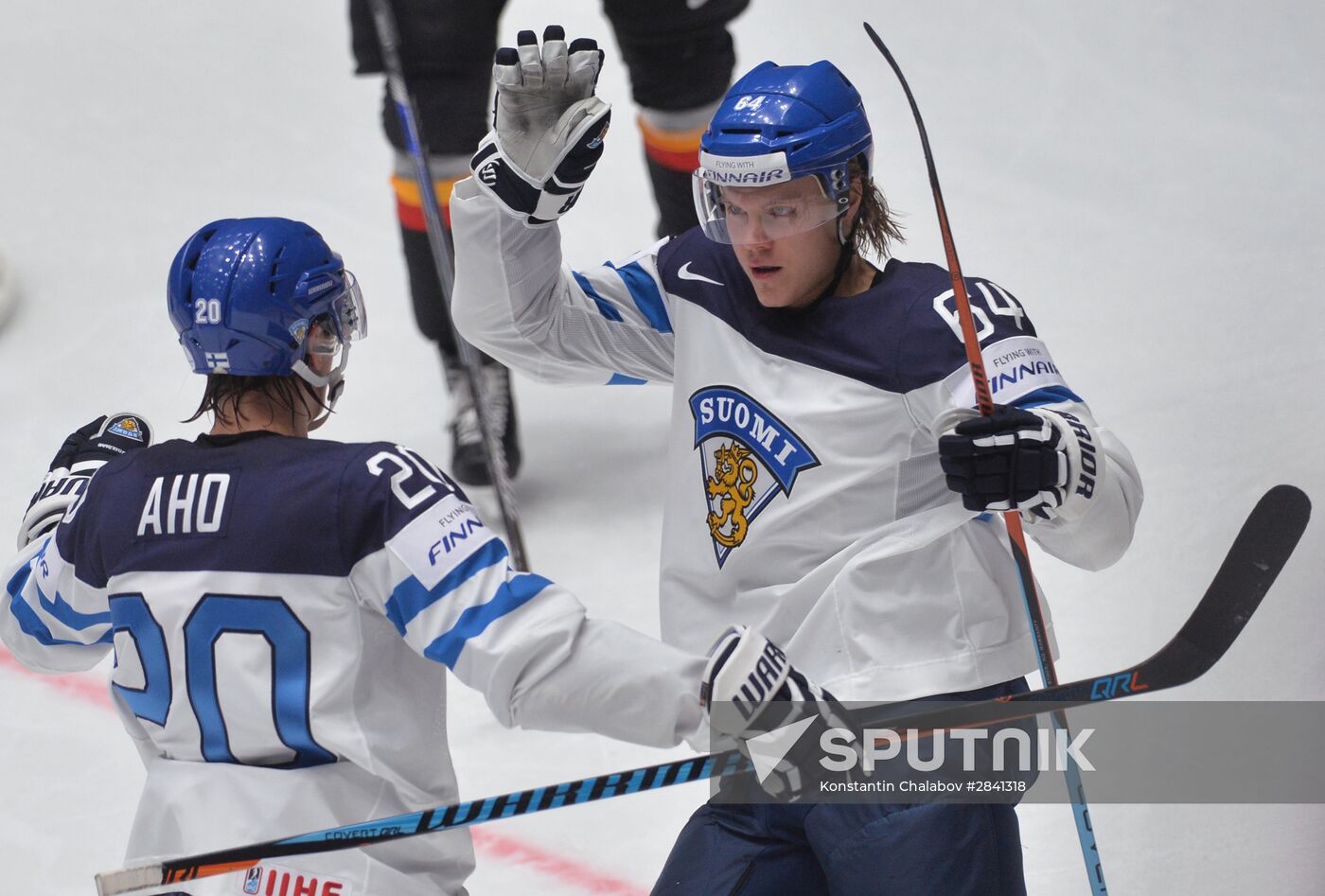 2016 IIHF World Ice Hockey Championship. Finland vs. Germany