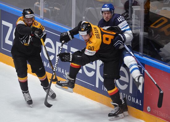 2016 IIHF World Ice Hockey Championship. Finland vs. Germany