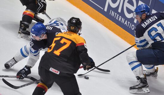 2016 IIHF World Ice Hockey Championship. Finland vs. Germany