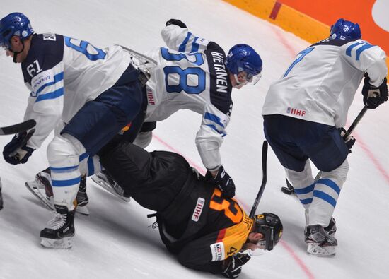 2016 IIHF World Ice Hockey Championship. Finland vs. Germany