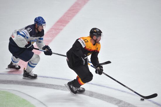 2016 IIHF World Ice Hockey Championship. Finland vs. Germany