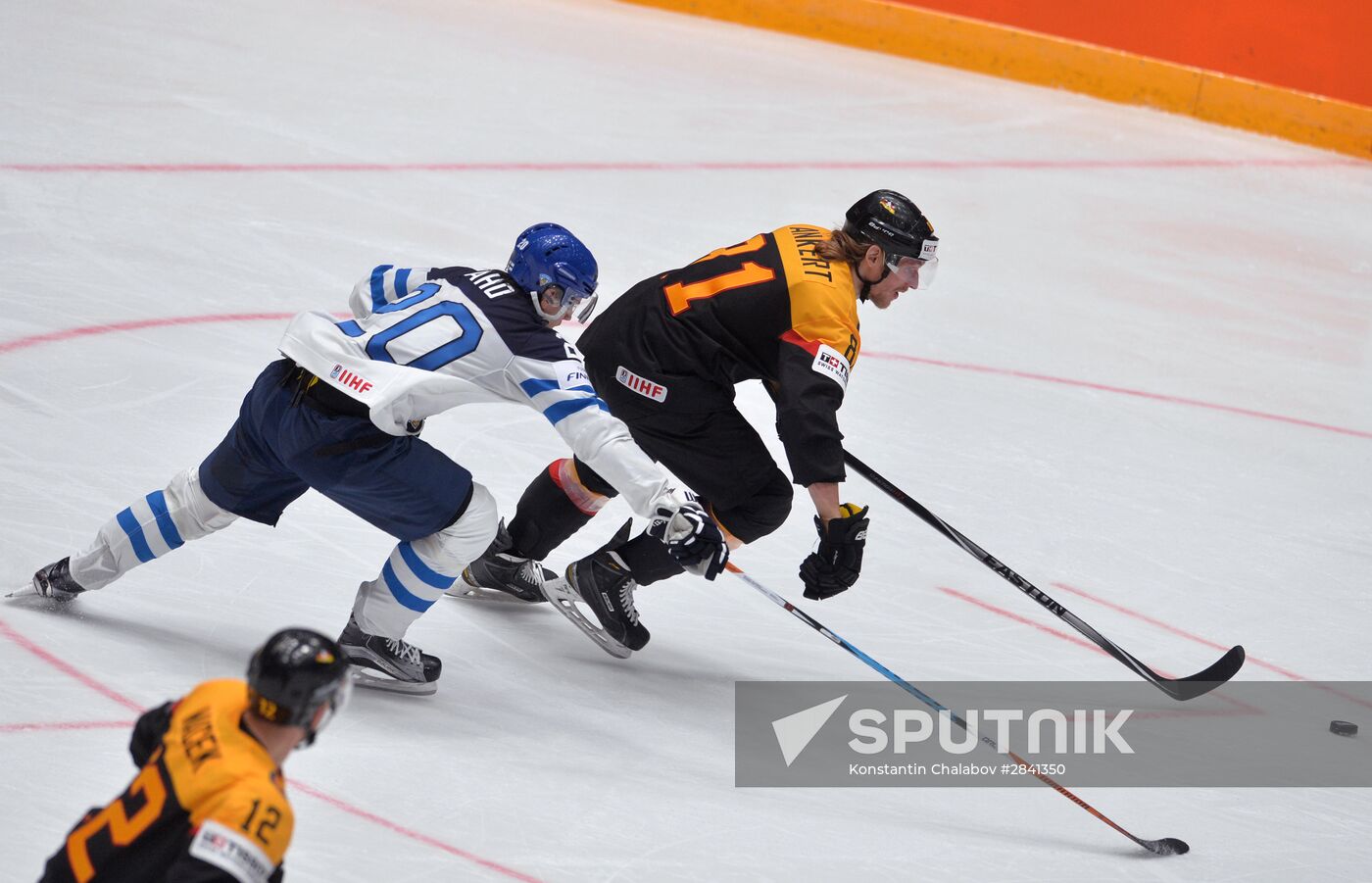 2016 IIHF World Ice Hockey Championship. Finland vs. Germany