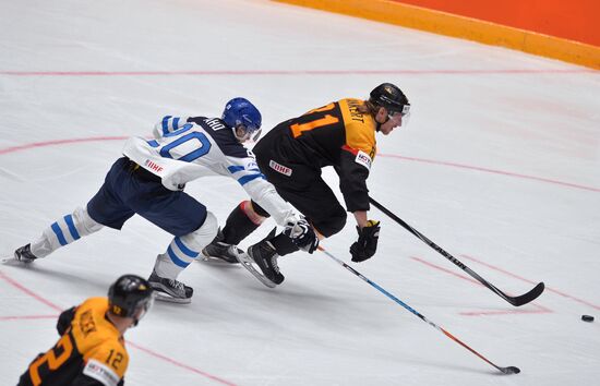 2016 IIHF World Ice Hockey Championship. Finland vs. Germany