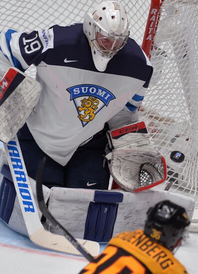 2016 IIHF World Ice Hockey Championship. Finland vs. Germany