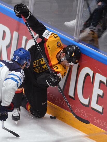 2016 IIHF World Ice Hockey Championship. Finland vs. Germany