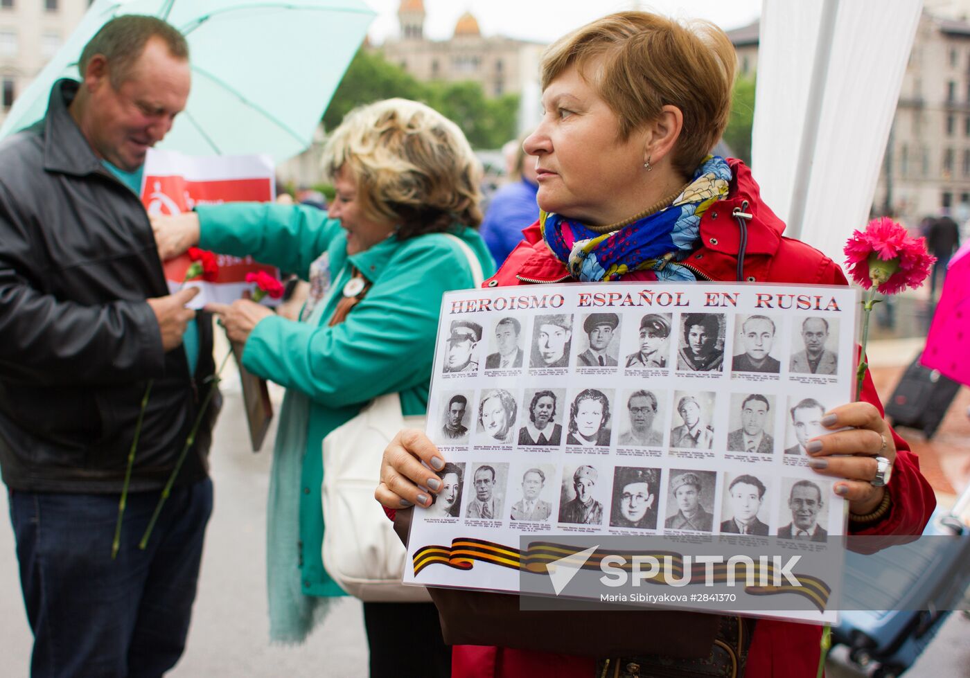 Immortal Regiment march in Europe