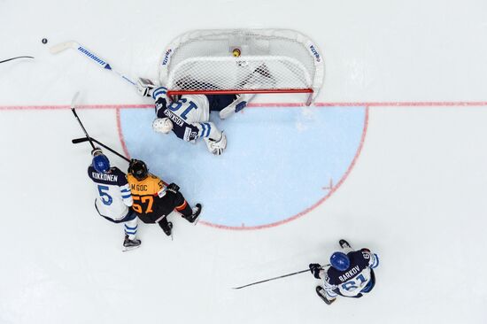 2016 IIHF World Ice Hockey Championship. Finland vs. Germany