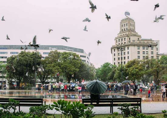 Immortal Regiment march in Europe