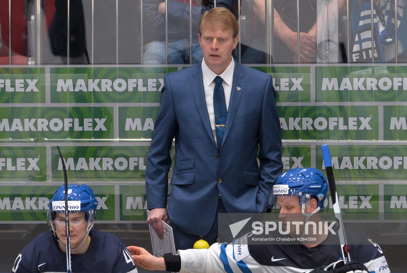 2016 IIHF World Ice Hockey Championship. Finland vs. Germany