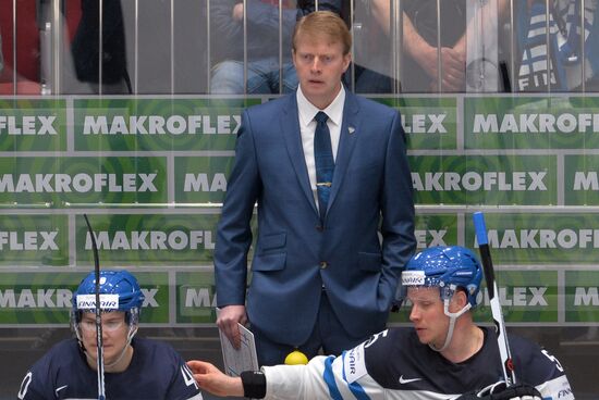2016 IIHF World Ice Hockey Championship. Finland vs. Germany