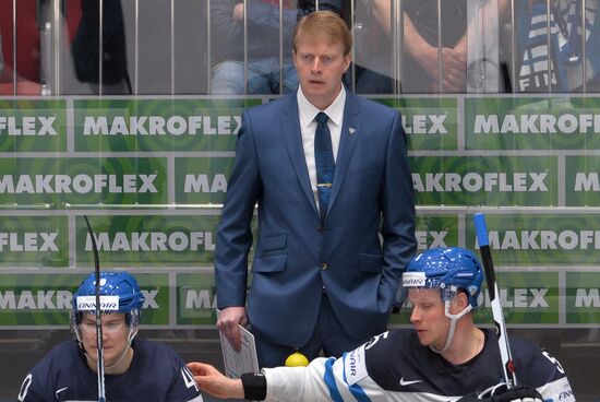 2016 IIHF World Ice Hockey Championship. Finland vs. Germany