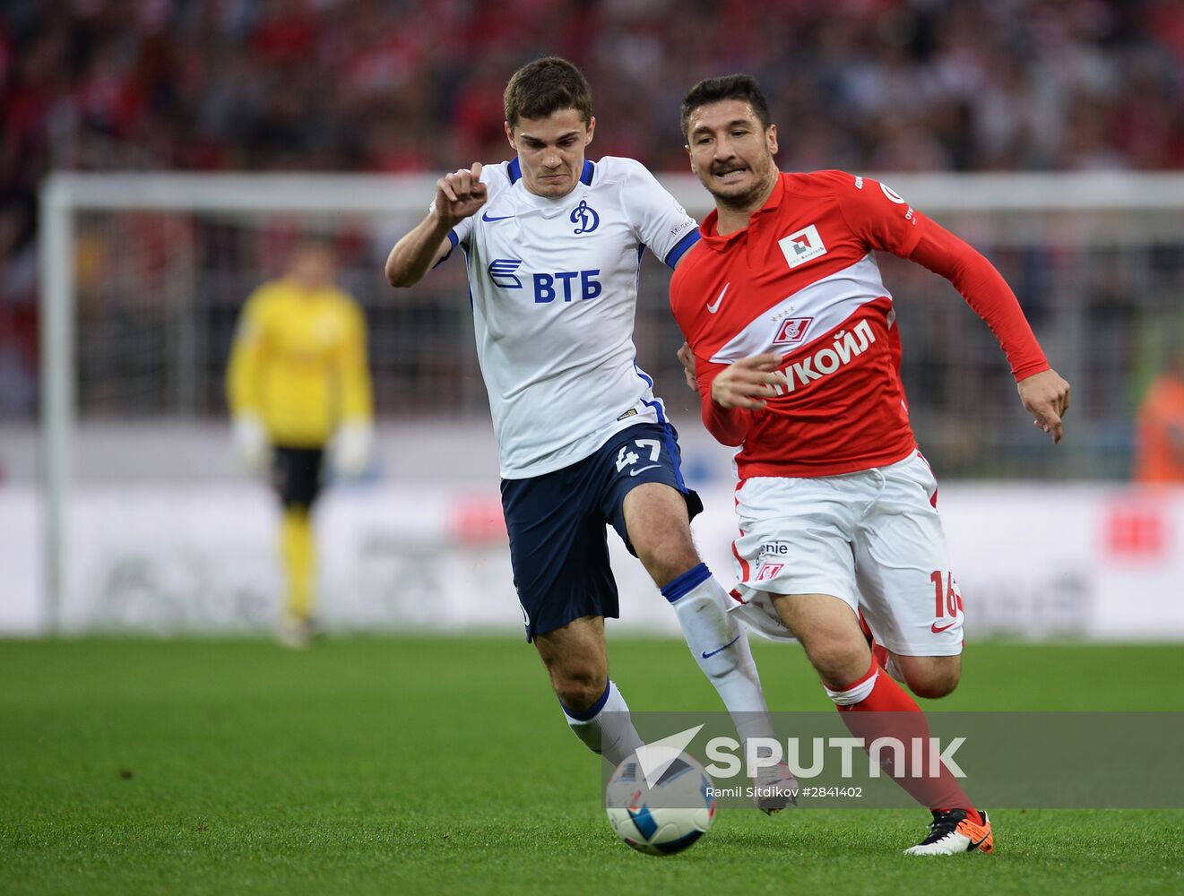 Russian Football Premier League. Spartak vs. Dynamo