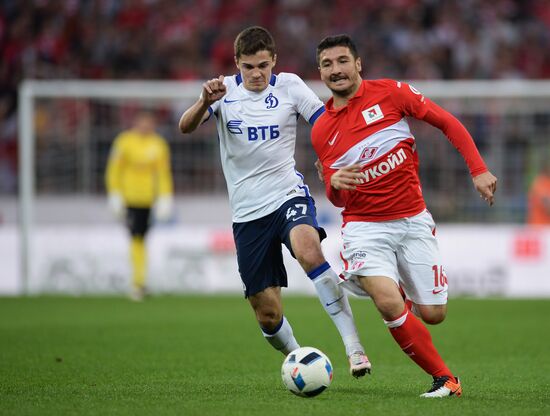 Russian Football Premier League. Spartak vs. Dynamo