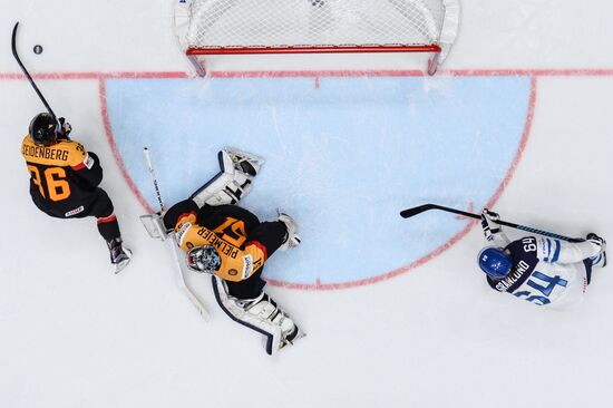 2016 IIHF World Ice Hockey Championship. Finland vs. Germany