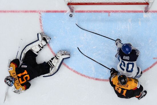 2016 IIHF World Ice Hockey Championship. Finland vs. Germany