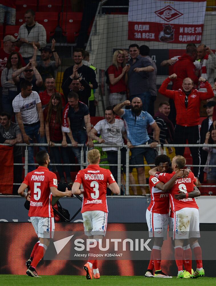 Russian Football Premier League. Spartak vs. Dynamo