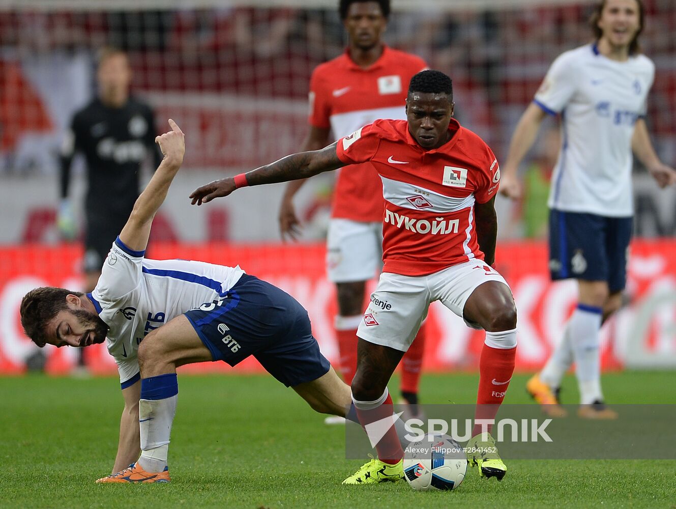 Russian Football Premier League. Spartak vs. Dynamo