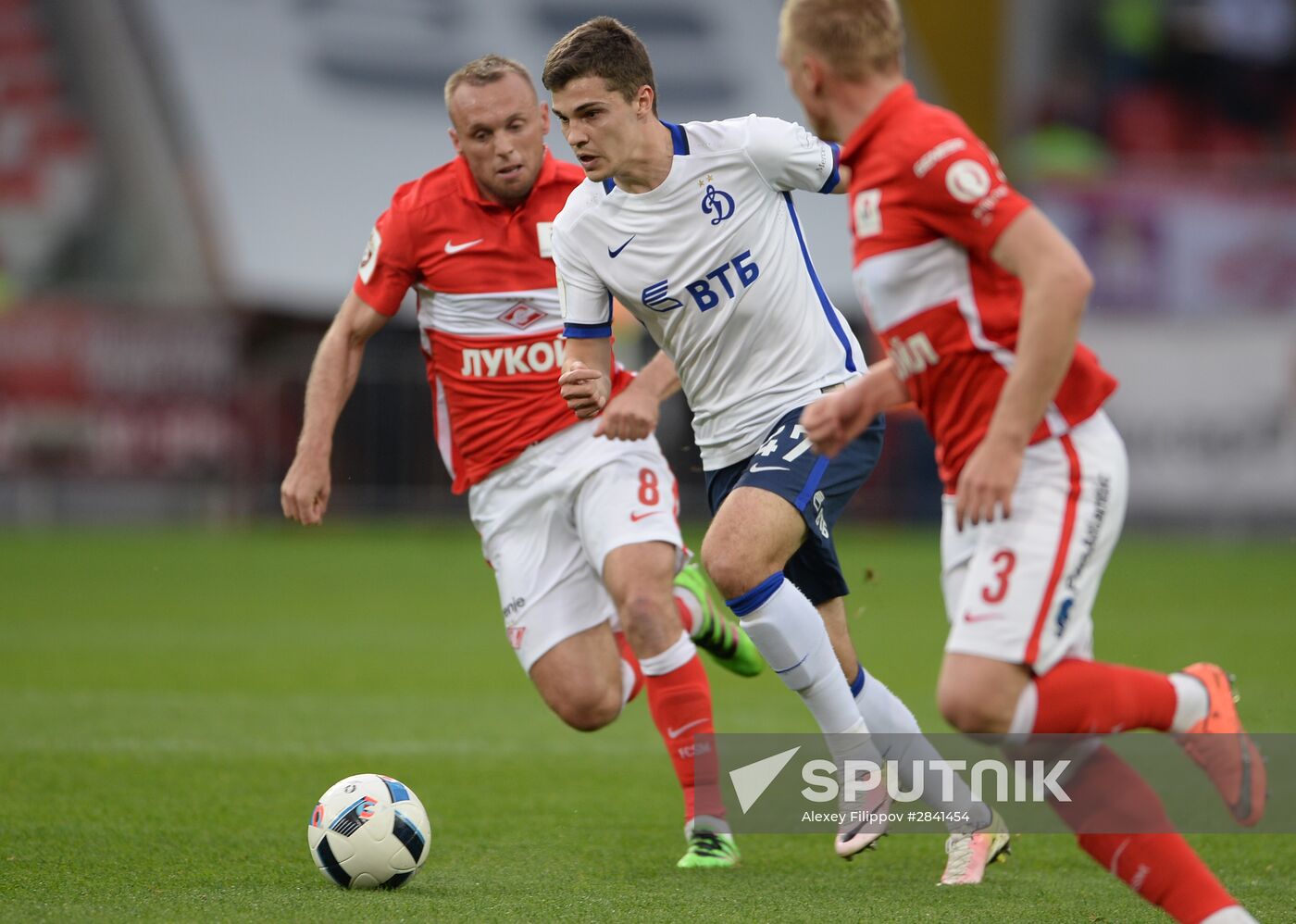 Russian Football Premier League. Spartak vs. Dynamo