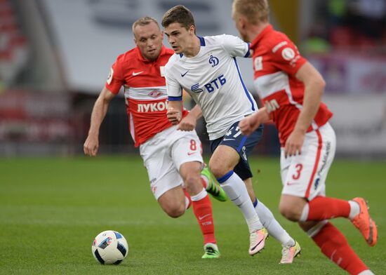 Russian Football Premier League. Spartak vs. Dynamo