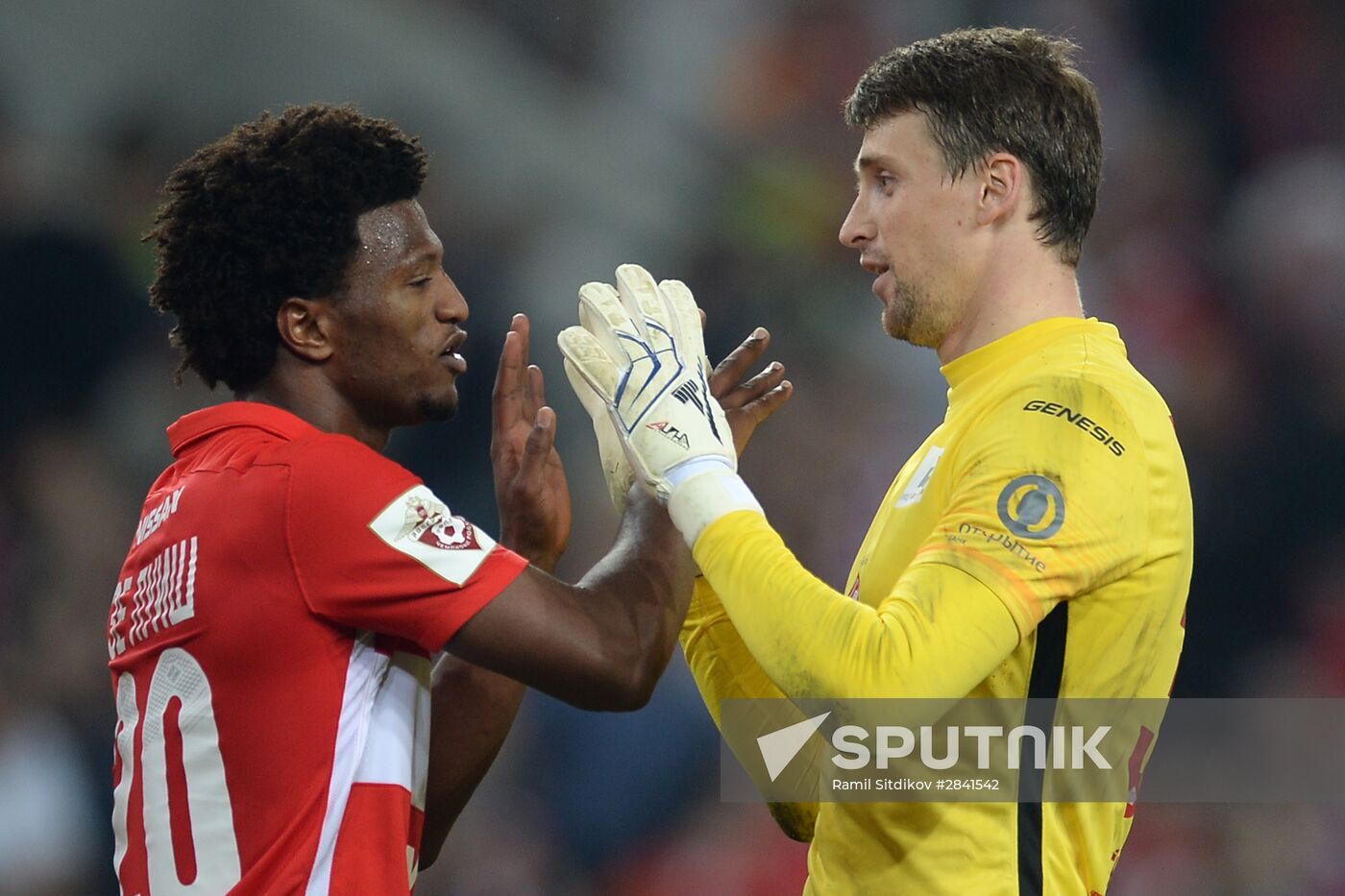 Russian Football Premier League. Spartak vs. Dynamo