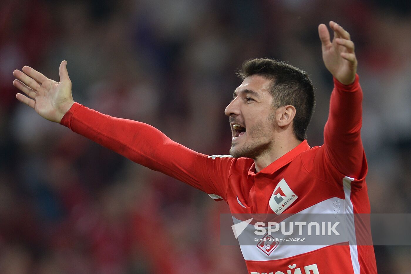 Russian Football Premier League. Spartak vs. Dynamo