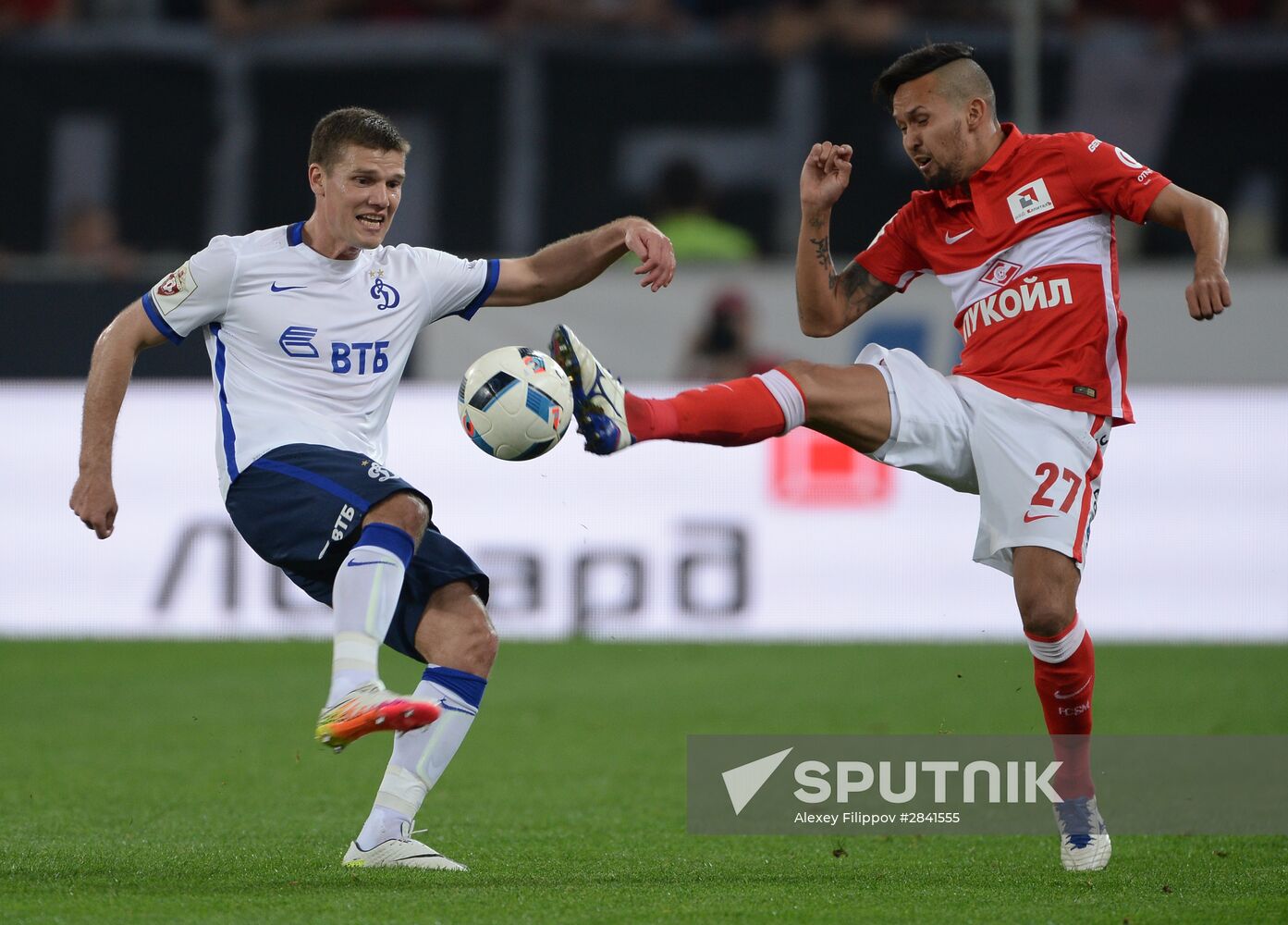 Russian Football Premier League. Spartak vs. Dynamo
