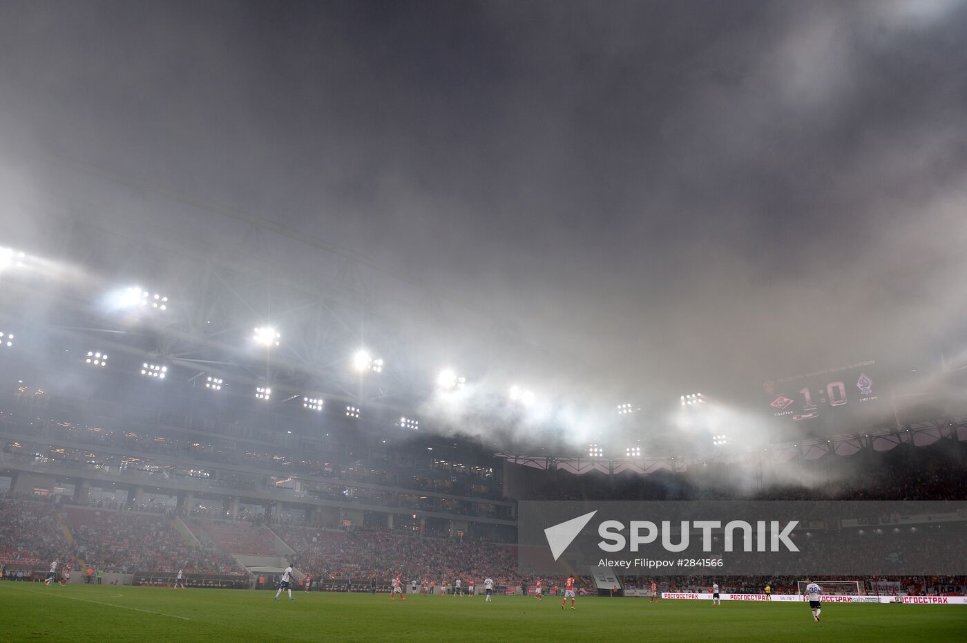Russian Football Premier League. Spartak vs. Dynamo