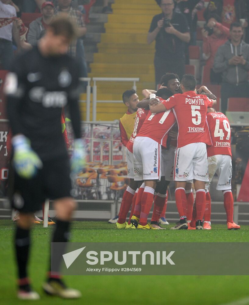 Russian Football Premier League. Spartak vs. Dynamo