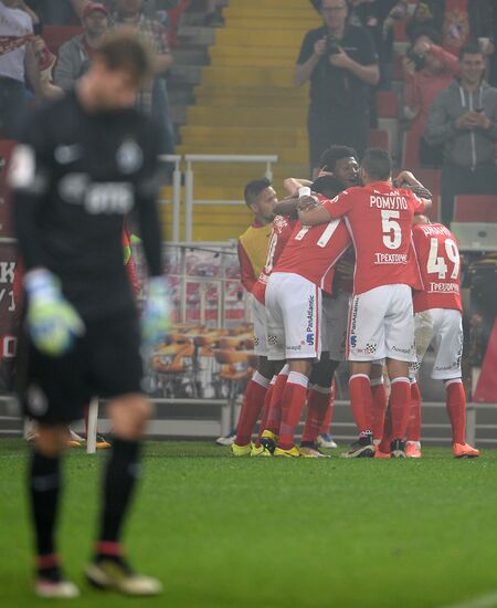 Russian Football Premier League. Spartak vs. Dynamo