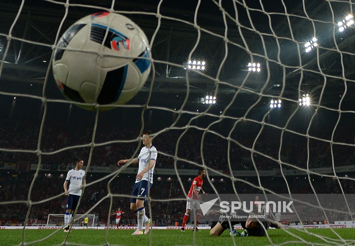 Russian Football Premier League. Spartak vs. Dynamo
