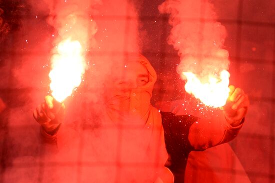 Russian Football Premier League. Spartak vs. Dynamo