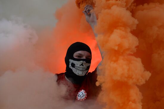 Russian Football Premier League. Spartak vs. Dynamo
