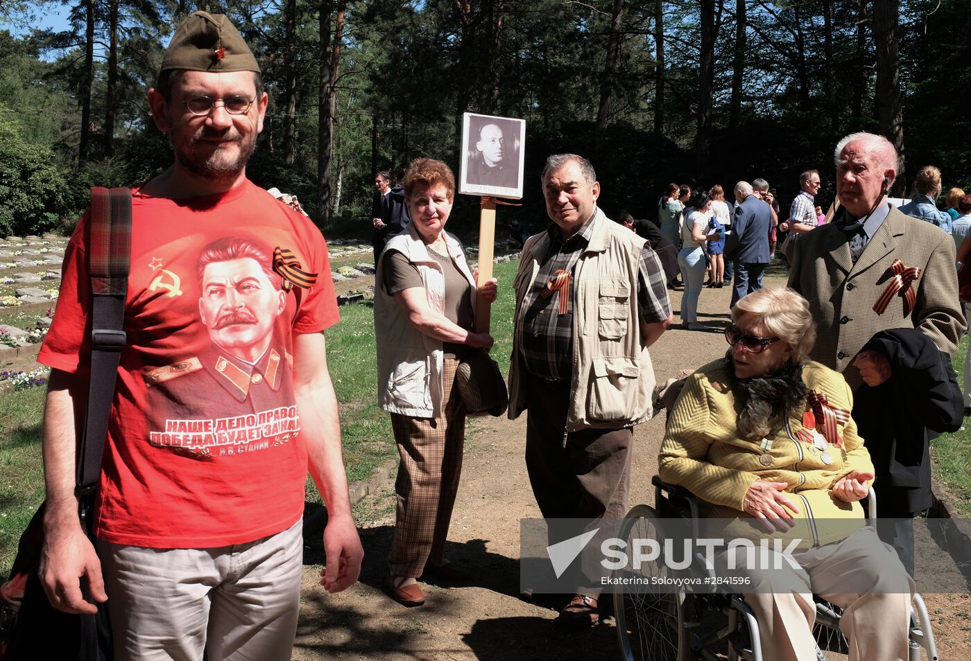 Immortal Regiment march in Europe