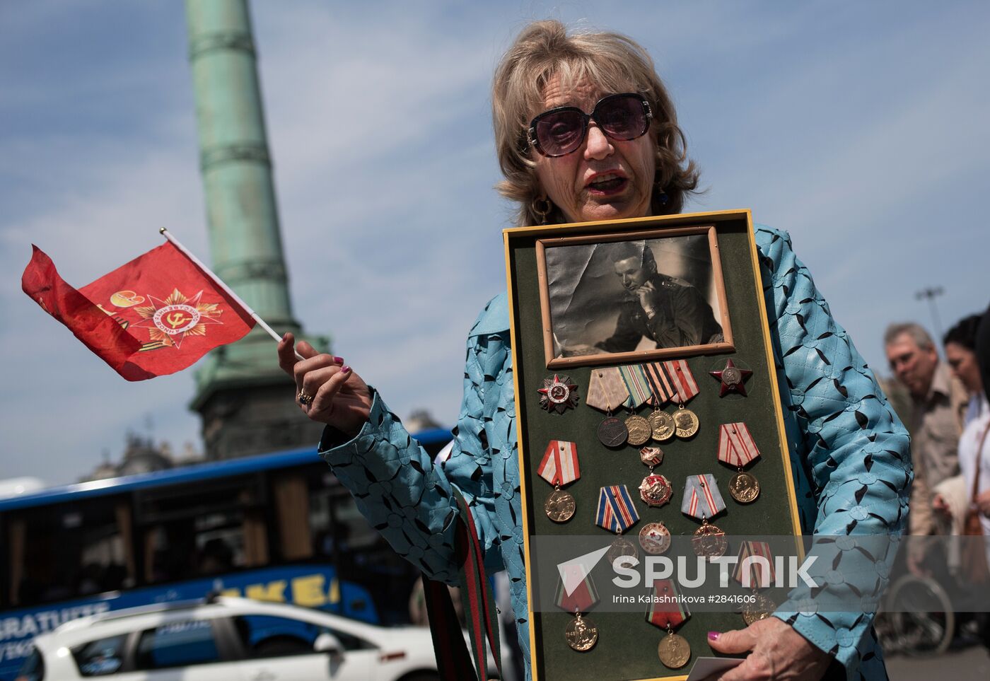Immortal Regiment march in Europe