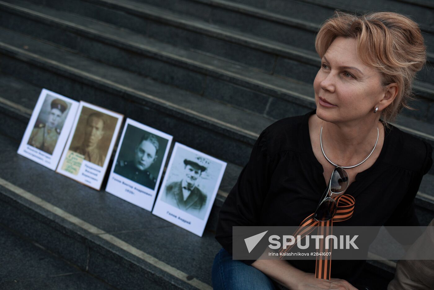 Immortal Regiment march in Europe