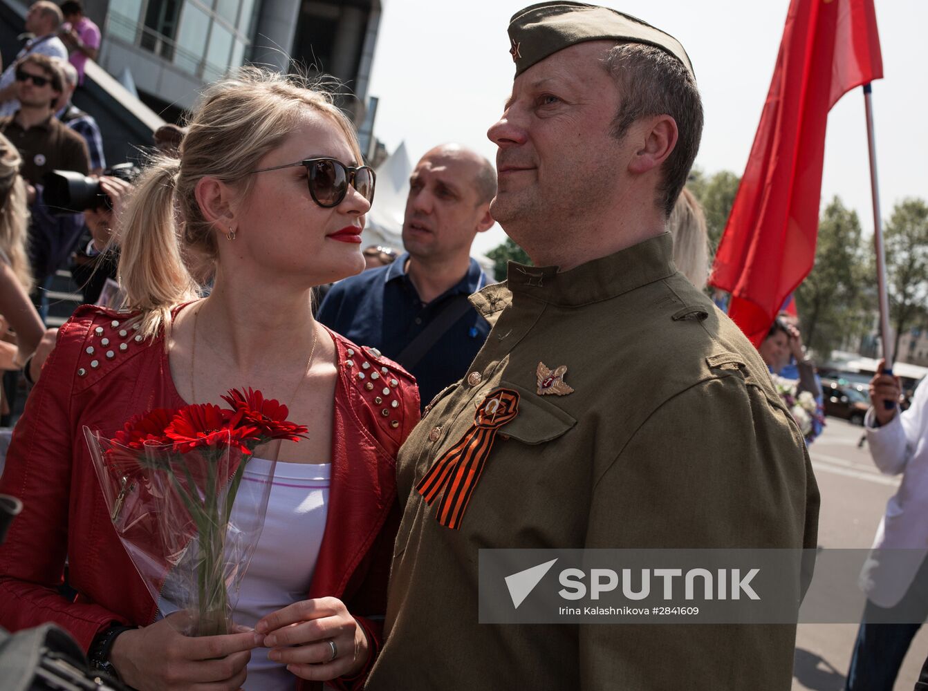 Immortal Regiment march in Europe
