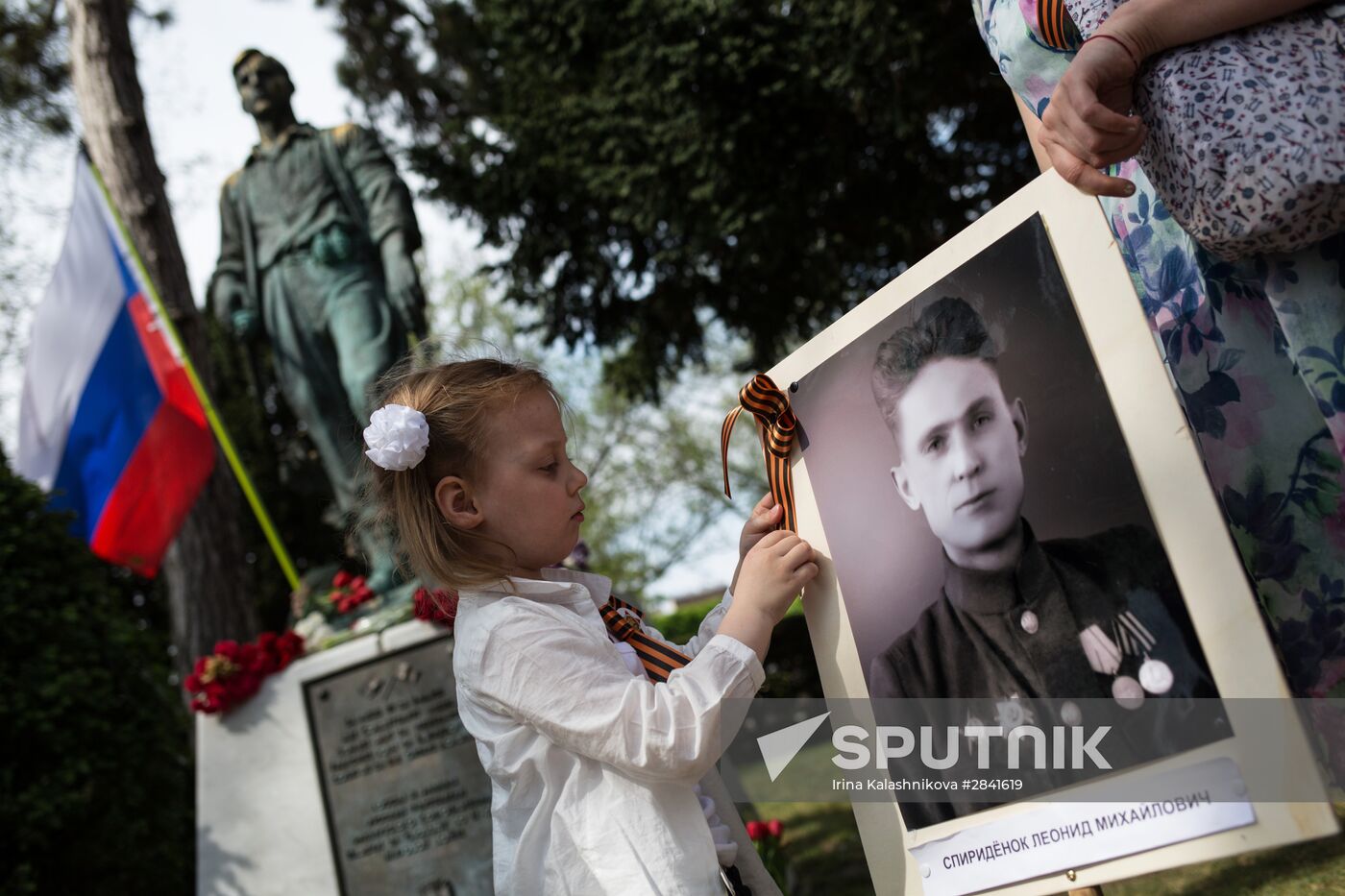 Immortal Regiment march in Europe