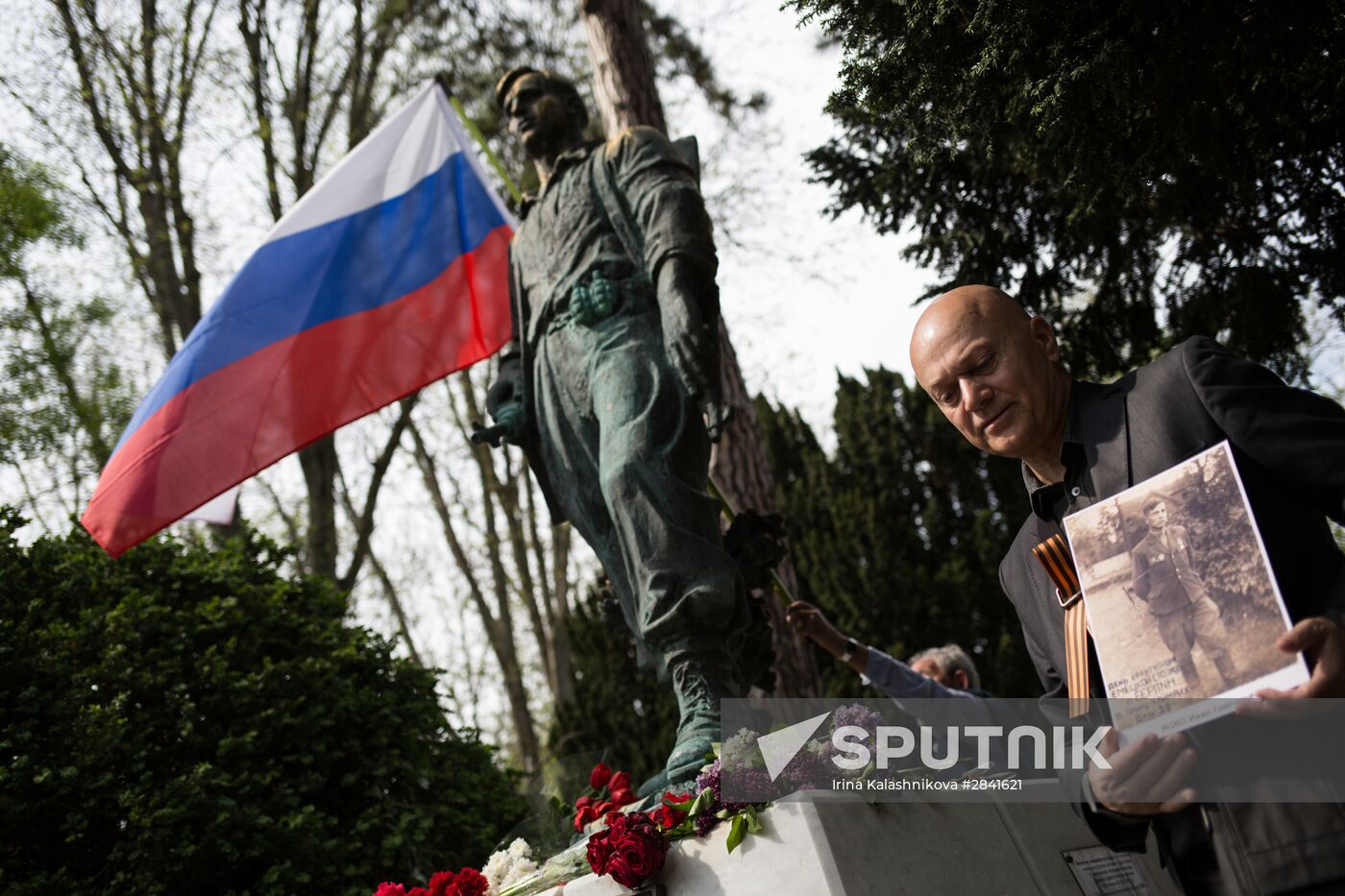 Immortal Regiment march in Europe