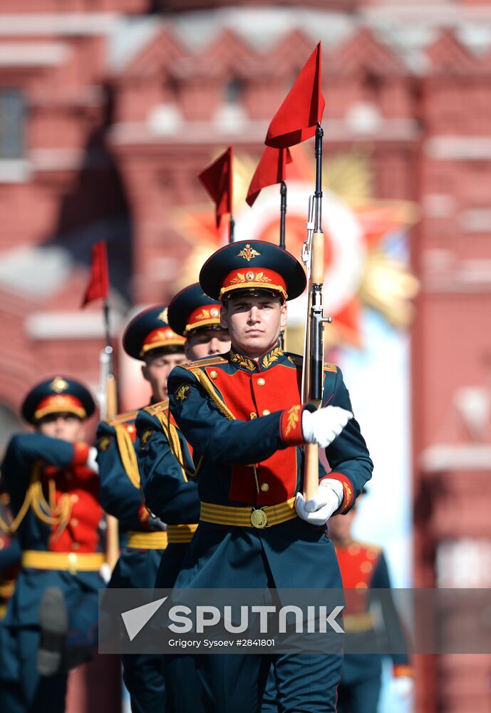 Military parade to mark 71st anniversary of Victory in 1941-1945 Great Patriotic War