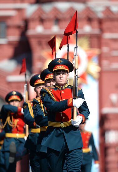 Military parade to mark 71st anniversary of Victory in 1941-1945 Great Patriotic War