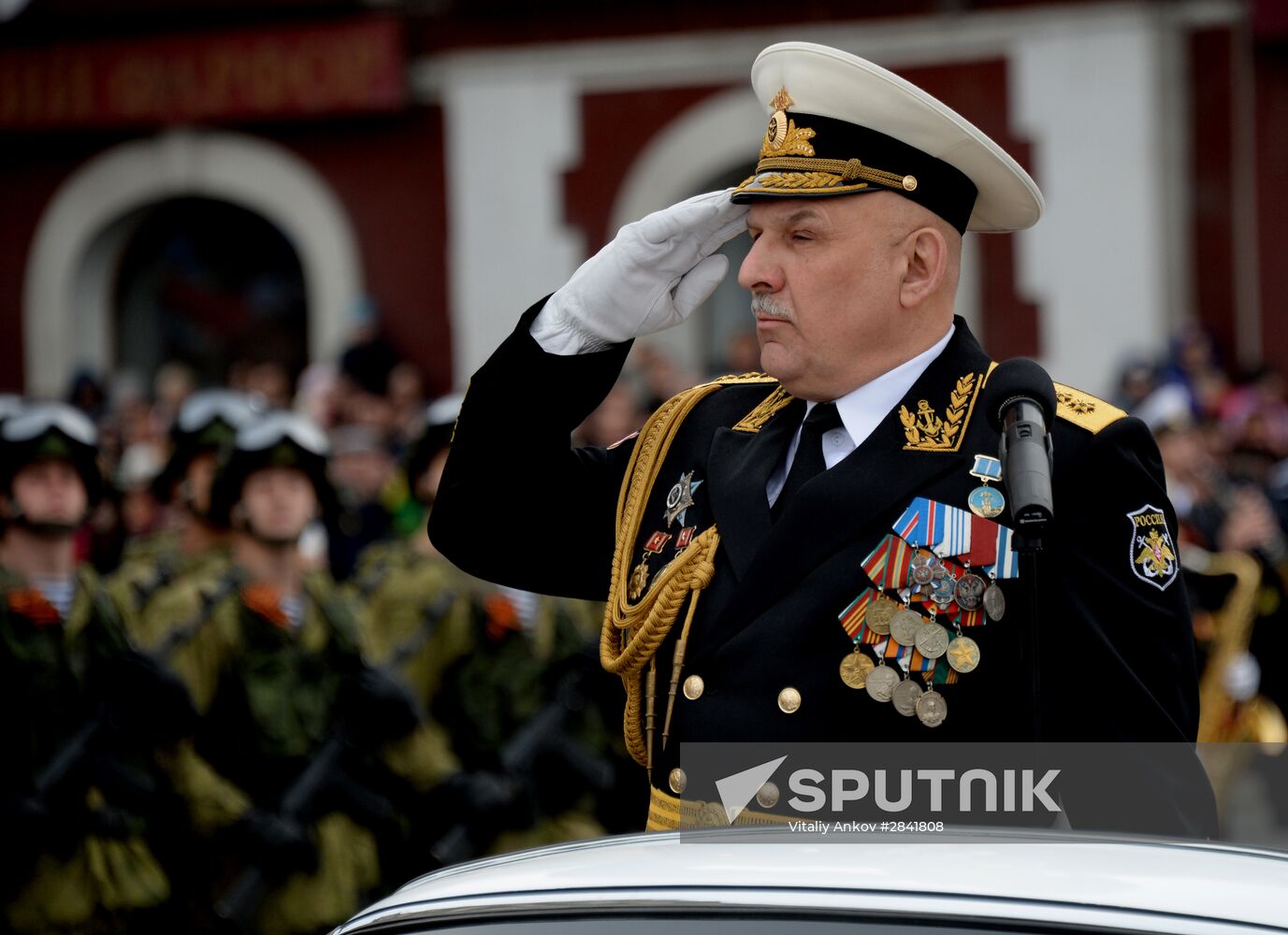 Victory Day Parade in Russian cities