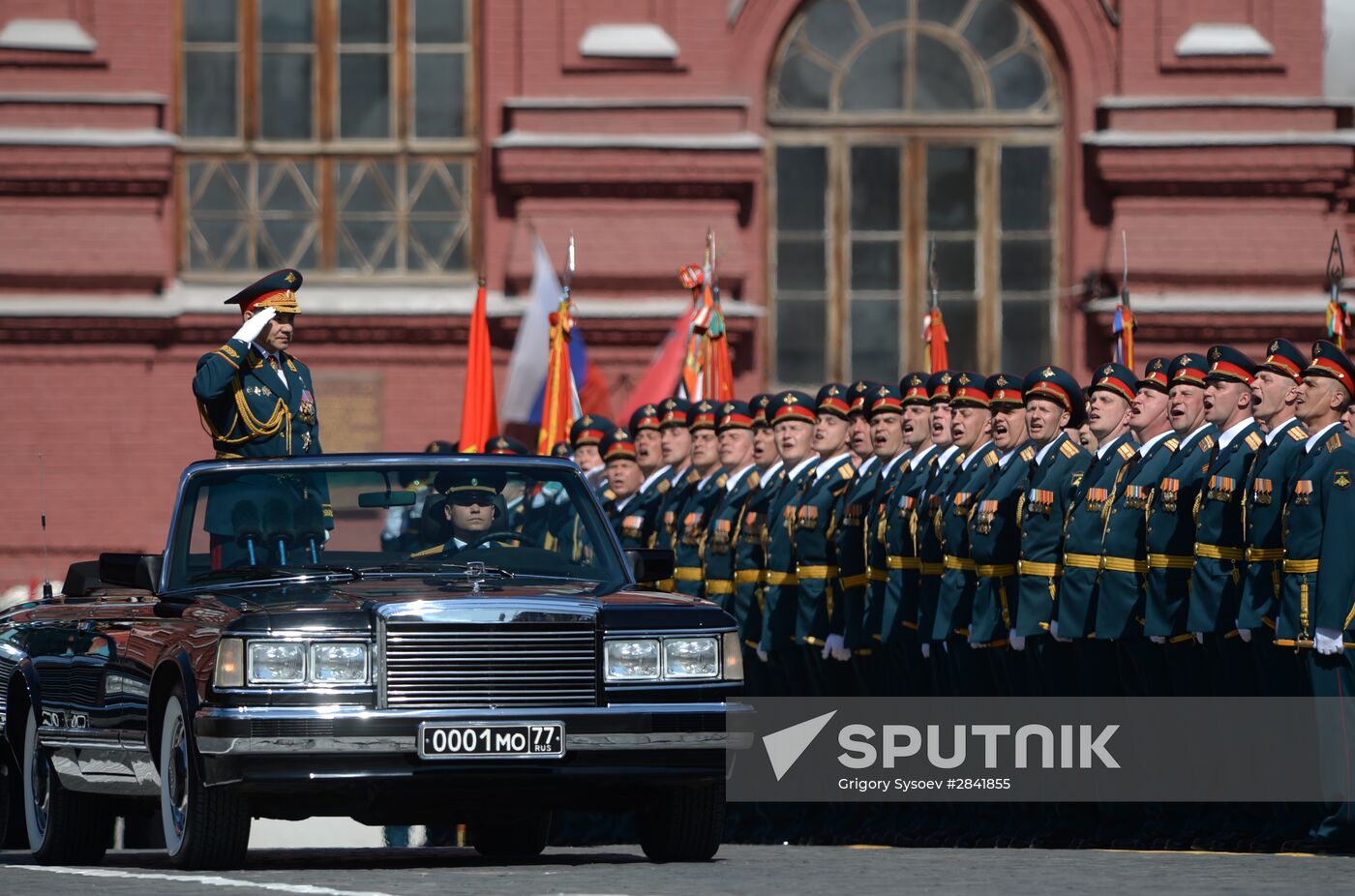 Military parade to mark 71st anniversary of Victory in 1941-1945 Great Patriotic War