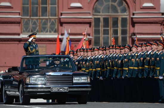 Military parade to mark 71st anniversary of Victory in 1941-1945 Great Patriotic War