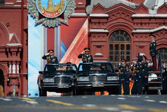 Military parade to mark 71st anniversary of Victory in 1941-1945 Great Patriotic War