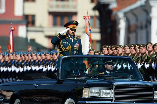 Military parade to mark 71st anniversary of Victory in 1941-1945 Great Patriotic War