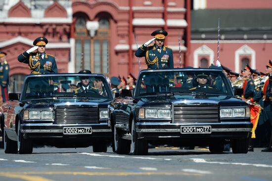 Military parade to mark 71st anniversary of Victory in 1941-1945 Great Patriotic War