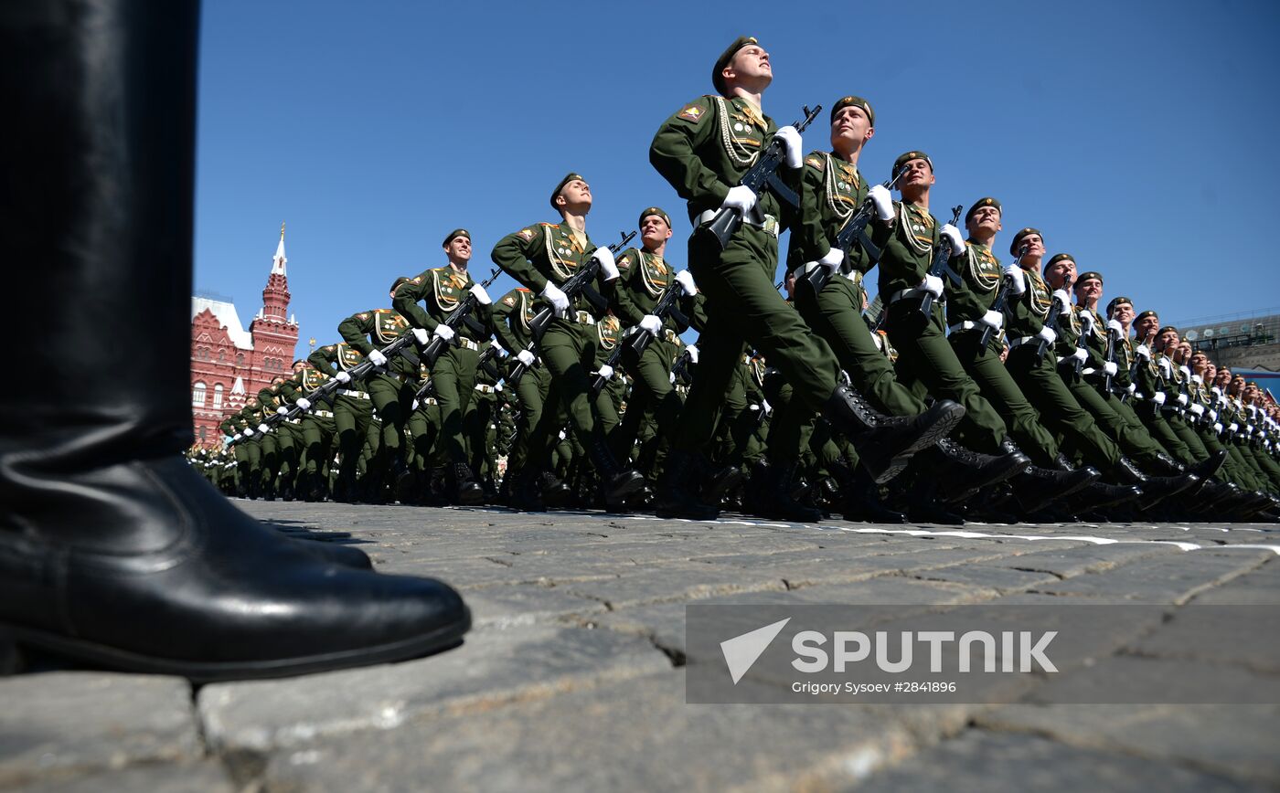 Military parade to mark 71st anniversary of Victory in 1941-1945 Great Patriotic War