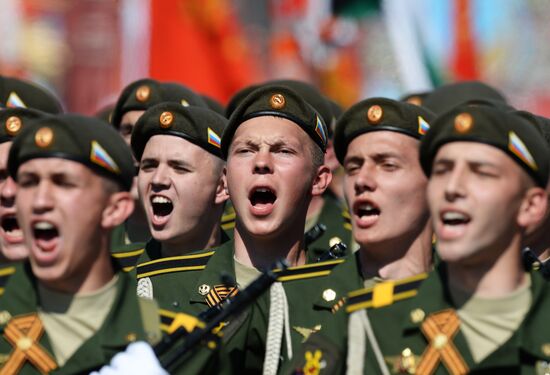 Military parade to mark 71st anniversary of Victory in 1941-1945 Great Patriotic War